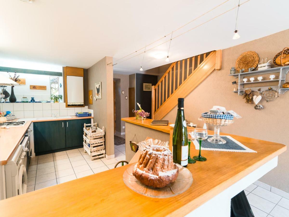 Au Pre Des Poulains Villa Устхайм Екстериор снимка